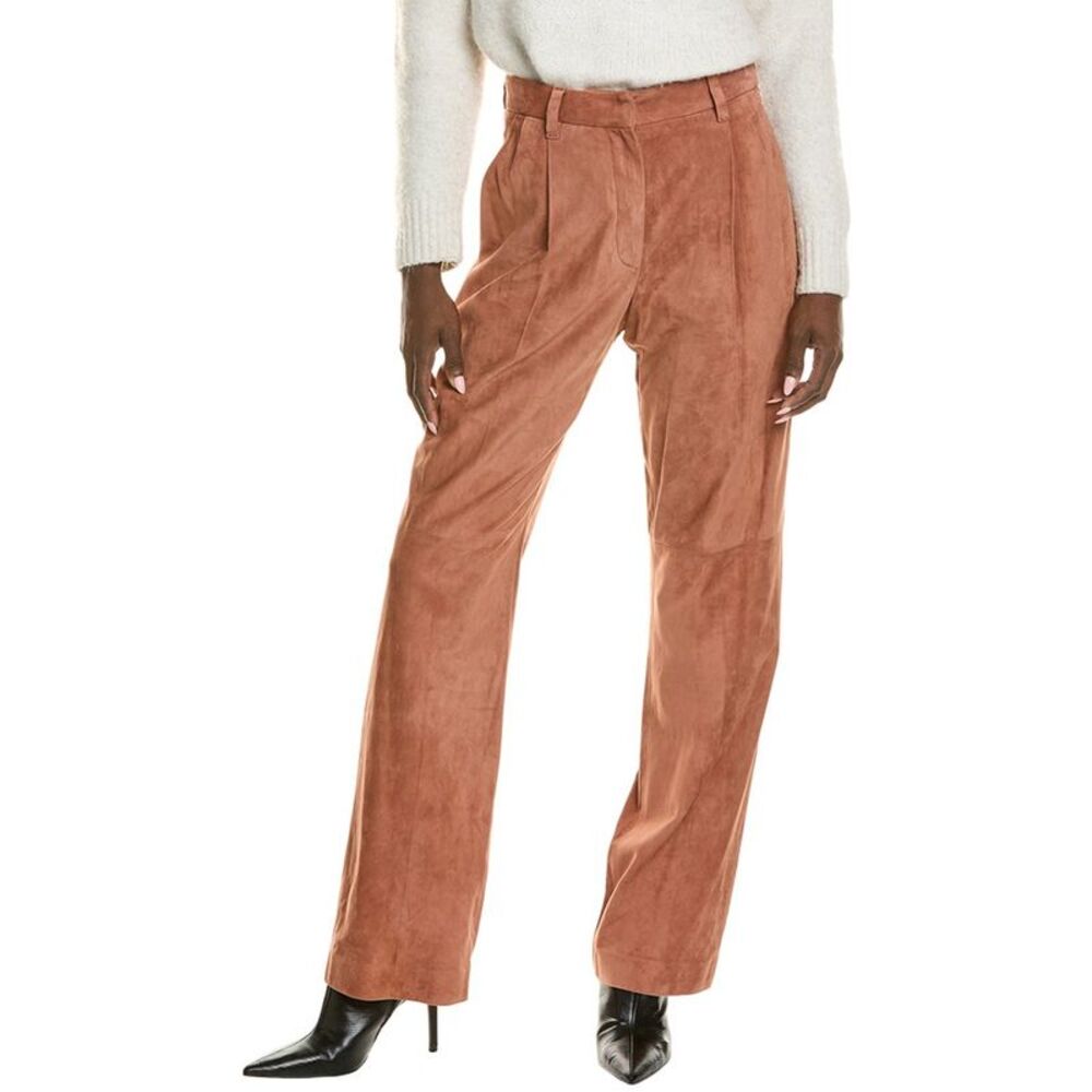 Brunello Cucinelli Womens Leather Pant
